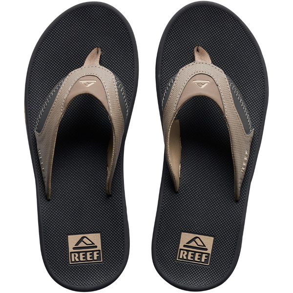 2026 Reef Heren Fanning-sandalen CJ5502 - Fossil / Raven